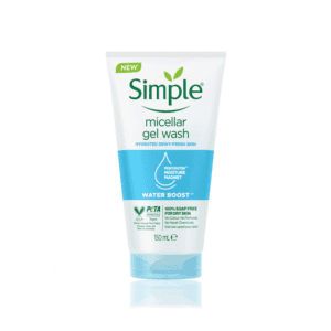 SIMPLE WATER BOOST MICELLAR FACIAL GEL WASH 150ML