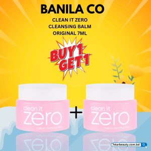 BANILA CO CLEAN IT ZERO CLEANSING BALM ORIGINAL 7ML (Buy 1 Get 1)