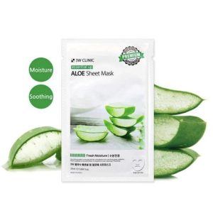 3w Clinic Aloe Sheet Mask - 25ml